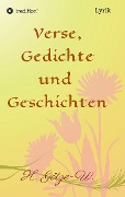 Cover-Bild zum Titel 'Verse, Gedichte und Geschichten' von 'H. Götze-W.'