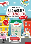 Cover-Bild zum Titel 'Mein erstes Bildwörter-Stickerbuch - Fahrzeuge' von ''