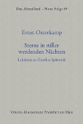 Cover-Bild zum Titel 'Sterne in stiller werdenden Nächten' von 'Ernst Osterkamp'