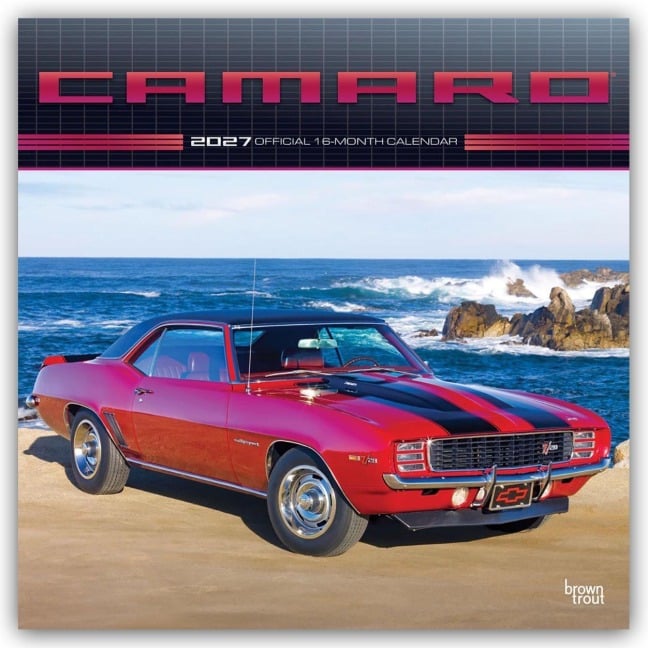 Camaro - Chevrolet Camaro 2027 - 16-Monatskalender - Browntrout Publishers