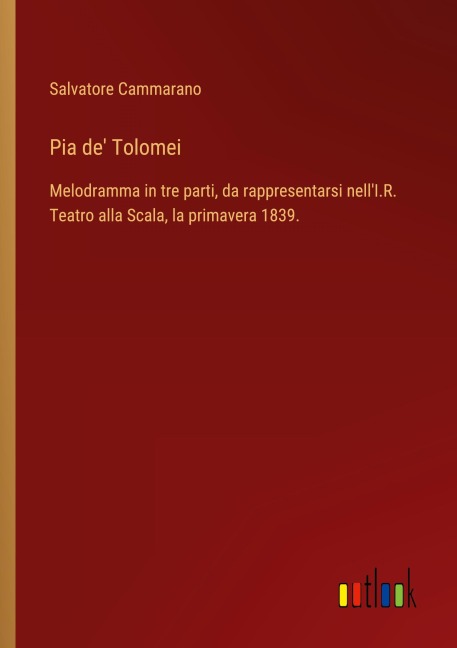 Pia de' Tolomei - Salvatore Cammarano