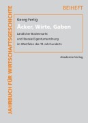 Cover-Bild zum Titel 'Äcker, Wirte, Gaben' von 'Georg Fertig'