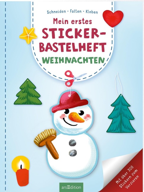 Mein erstes Sticker-Bastelheft - Weihnachten - 