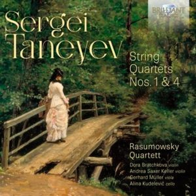 Taneyev:String Quartets Nos.1&4 - Raffaele Carpino