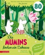 Cover-Bild zum Titel 'Die Mumins finden ein Zuhause - Ein Pop-up Buch ab 4 Jahren für kleine und große Mumin-Fans' von 'Tove Jansson'