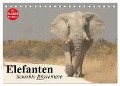 Elefanten. Sensible Rüsseltiere (Tischkalender 2024 DIN A5 quer), CALVENDO Monatskalender - Elisabeth Stanzer