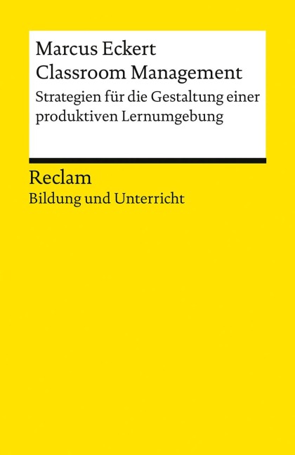 Classroom Management - Marcus Eckert