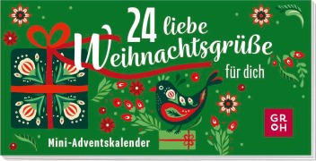 Cover-Bild zum Titel '24 liebe Weihnachtsgrüße für dich' von ''