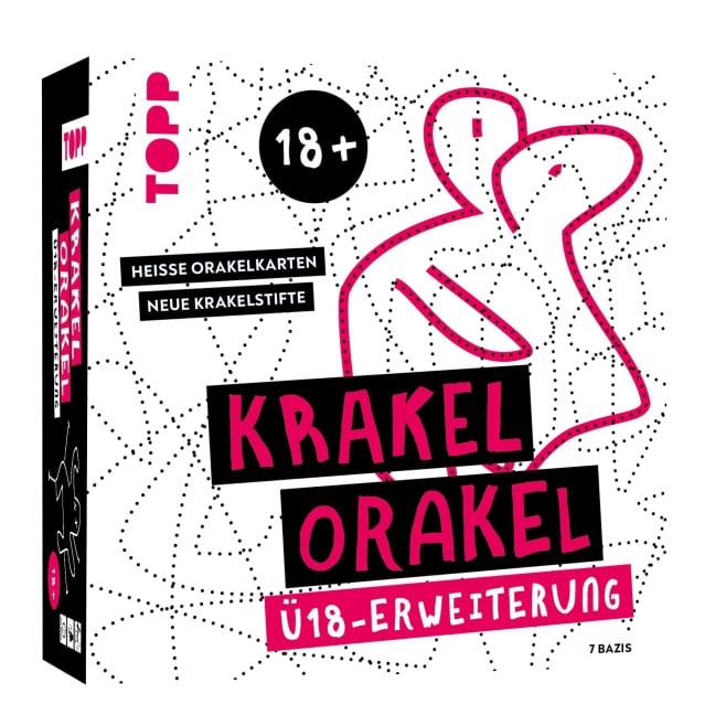 Krakel-Orakel Ü18-Erweiterung - Heiße Orakelkarten, neue Krakelstifte - Bazis