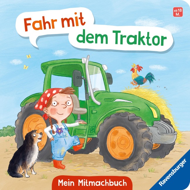 Fahr mit dem Traktor! Mein Bauernhof-Mitmachbuch - Bernd Penners