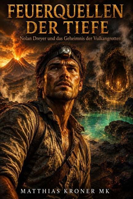 Feuerquellen der Tiefe  Nolan Dreyer und das Geheimnis der Vulkangrotten - Matthias Kroner Mk