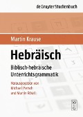 Cover-Bild zum Titel 'Hebräisch' von 'Martin Krause'