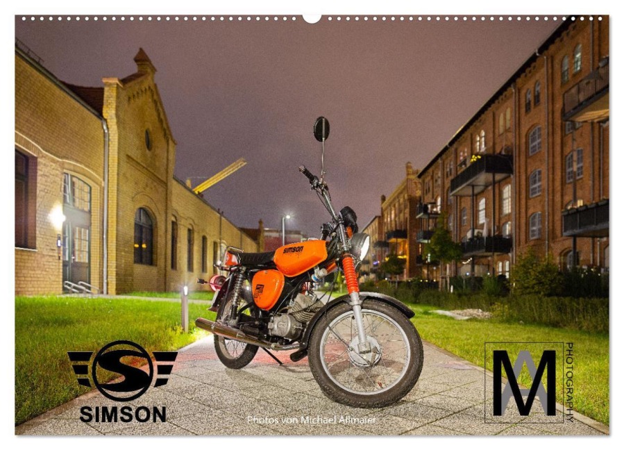 Simson S51c (Wandkalender 2026 DIN A2 quer), CALVENDO Monatskalender - Michael Allmaier PhotoArt Allmaier MA-Photography