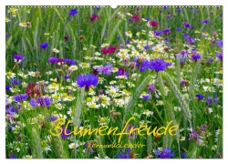 Blumenfreude Schweizer Kalendarium (Wandkalender 2025 DIN A2 quer), CALVENDO Monatskalender - Avianaarts Design Fotografie By Tanja Riedel