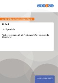 Cover-Bild zum Titel 'Ad Specials' von 'H. Reil'