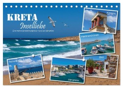Cover-Bild zum Titel 'Kreta - Inselliebe (Tischkalender 2026 DIN A5 quer), CALVENDO Monatskalender' von 'Astrid Ziemer'