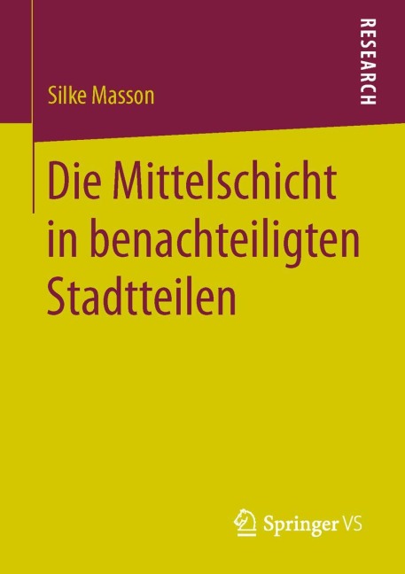 Die Mittelschicht in benachteiligten Stadtteilen - Silke Masson