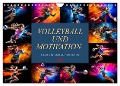 Volleyball und Motivation (Wandkalender 2024 DIN A4 quer), CALVENDO Monatskalender - Dirk Meutzner
