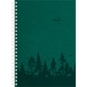 Cover-Bild zum Titel 'Wochenplaner Nature Line Forest 2026 - Taschen-Kalender A5 - 1 Woche 2 Seiten - Ringbindung - 128 Seiten - Umwelt-Kalender - mit Hardcover - Alpha Edition' von ''