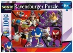 Cover-Bild zum Titel 'Ravensburger Kinderpuzzle 13383 - Nichts kann Sonic aufhalten - 100 Teile XXL Sonic Prime Puzzle für Kinder ab 6 Jahren' von ''
