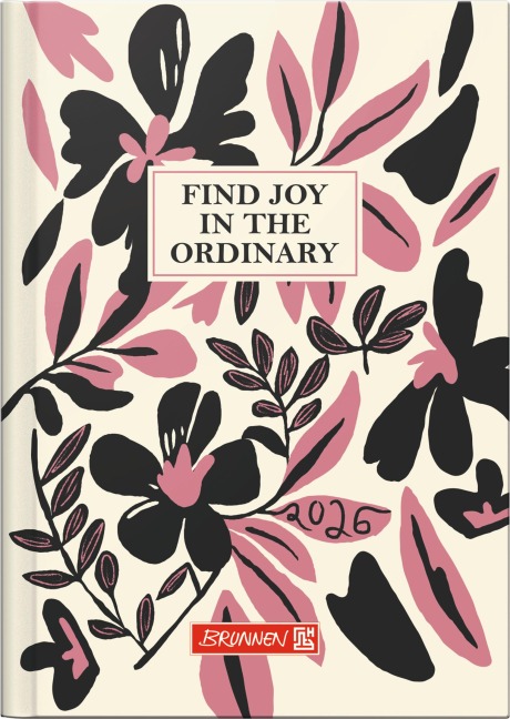 BRUNNEN 1073115036 | Taschenkalender Mod. 731 2026 "Bloom" | A6, Papier - 