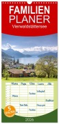 Familienplaner 2026 - Vierwaldstättersee mit 5 Spalten (Wandkalender, 21 x 45 cm) CALVENDO - Saschahaas Photography