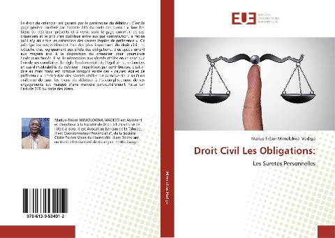 Droit Civil Les Obligations: - Marius-Trésor Mimolokwa Madigo