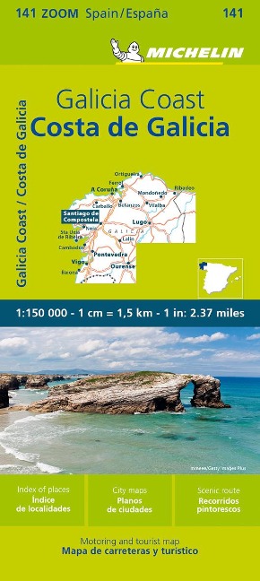 Michelin Costa de Galicia, Galicische Küste - 