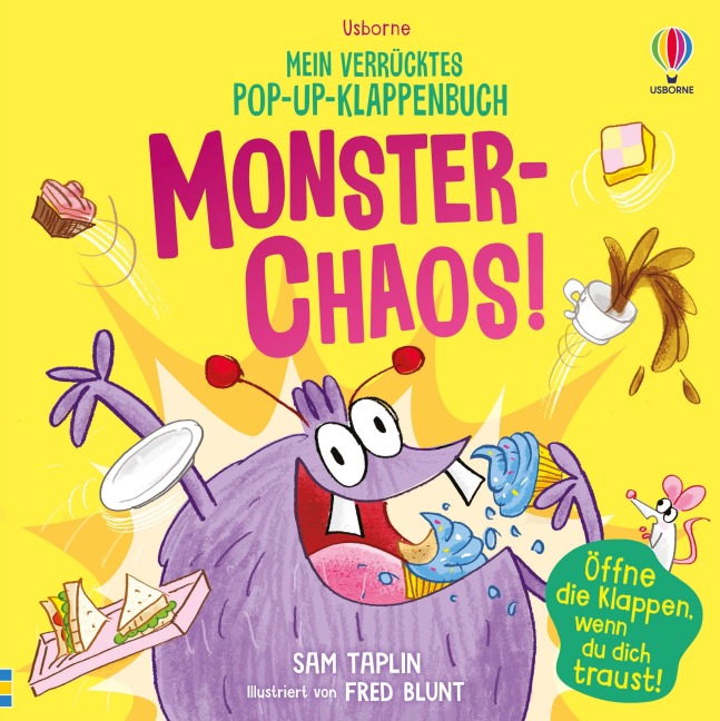 Mein verrücktes Pop-up-Klappenbuch: Monster-Chaos! - Sam Taplin