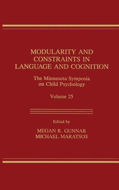 Modularity and Constraints in Language and Cognition - 