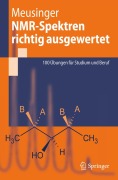 Cover-Bild zum Titel 'NMR-Spektren richtig ausgewertet' von 'Reinhard Meusinger'