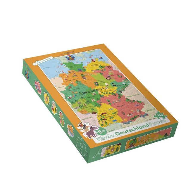 Die Kinderdeutschlandkarte als Puzzle - COLUMBUS Verlag GmbH & Co. KG
