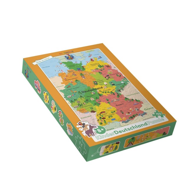 Die Kinderdeutschlandkarte als Puzzle - COLUMBUS Verlag GmbH & Co. KG