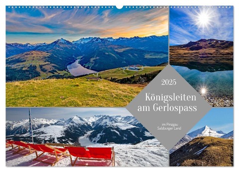 Königsleiten am Gerlospass (Wandkalender 2025 DIN A2 quer), CALVENDO Monatskalender - Christa Kramer