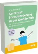 Cover-Bild zum Titel 'Kartenset Sprachförderung in der Grundschule' von 'Anja Schirmer'