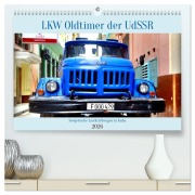Cover-Bild zum Titel 'LKW Oldtimer der UdSSR - Sowjetische Lastkraftwagen in Kuba (hochwertiger Premium Wandkalender 2026 DIN A2 quer), Kunstdruck in Hochglanz' von 'Henning von Löwis of Menar'