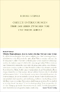 Cover-Bild zum Titel 'Okkulte Untersuchungen über das Leben zwischen Tod und neuer Geburt' von 'Rudolf Steiner'