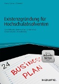 Cover-Bild zum Titel 'Existenzgründung für Hochschulabsolventen - inkl. Arbeitshilfen online' von 'Bernhard Plum, Michael Gehrer, Jürgen Schmidt'