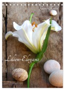 Cover-Bild zum Titel 'Lilien-Eleganz (Tischkalender 2026 DIN A5 hoch), CALVENDO Monatskalender' von 'Gisela Kruse'