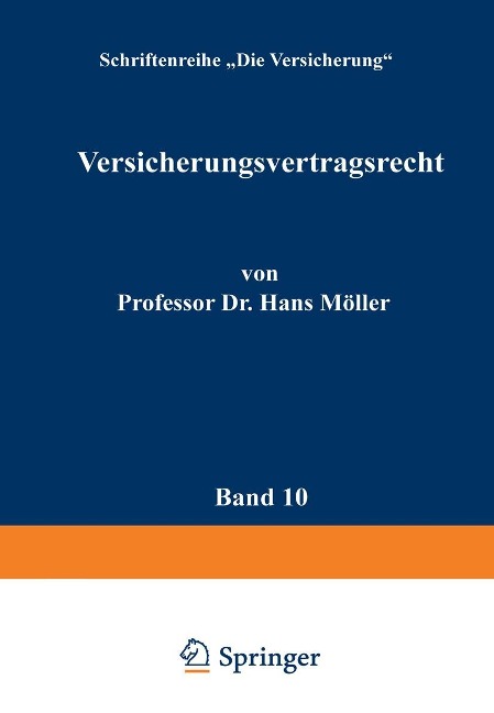 Versicherungsvertragsrecht - Hans Möller