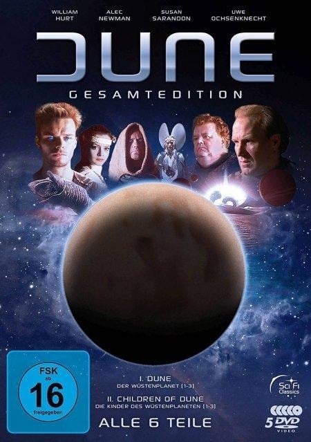 Dune Gesamtedition (Der Wüstenplanet & Children of Dune) (Fernsehjuwelen) (5 DVDs) - Alec Newman William Hurt