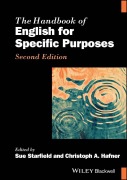 Cover-Bild zum Titel 'The Handbook of English for Specific Purposes' von ''