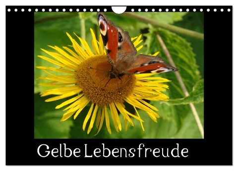 Gelbe Lebensfreude (Wandkalender 2024 DIN A4 quer), CALVENDO Monatskalender - Sven Herkenrath