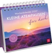 Cover-Bild zum Titel 'Wochenkalender 2027: Kleine Atempausen für dich' von 'Kristin Funk'