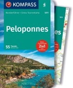 Cover-Bild zum Titel 'KOMPASS Wanderführer Peloponnes, 55 Touren mit Extra-Tourenkarte' von 'Michael Will'