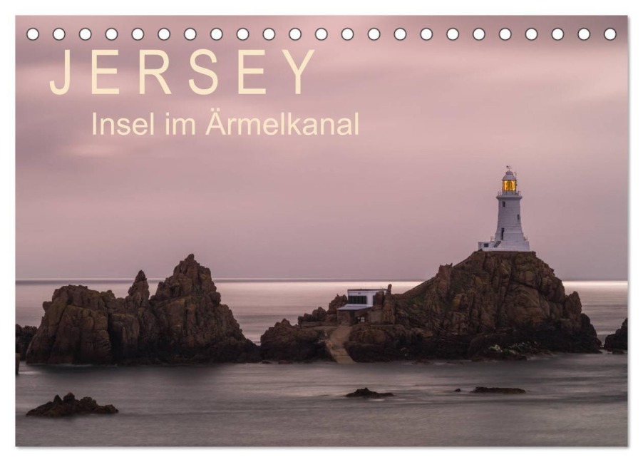 Jersey - Insel im Ärmelkanal (Tischkalender 2027 DIN A5 quer), CALVENDO Monatskalender - Enrico Caccia