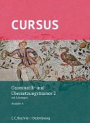 Cover-Bild zum Titel 'Cursus A neu Grammatik- und Übersetzungstrainer 2' von 'Werner Thiel, Andrea Wilhelm'