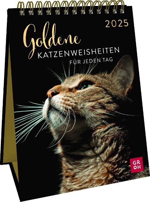 Wochenkalender 2025: Goldene Katzenweisheiten für jeden Tag - 