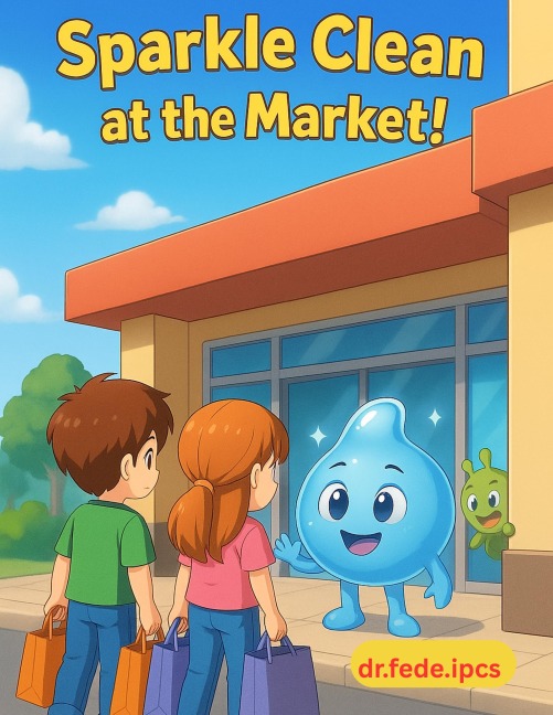 Sparkle Clean at the Market - Fede. Ipcs