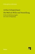 Cover-Bild zum Titel 'Die Welt als Wille und Vorstellung' von 'Arthur Schopenhauer'
